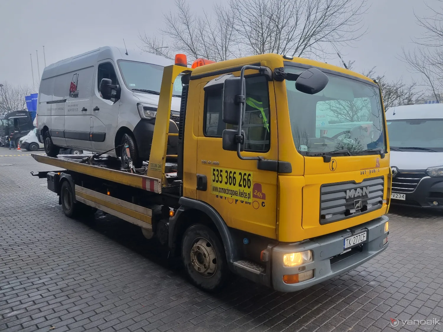 zdjęcie przedstawiające Carmaster Pomoc drogowa Kielce 24/7