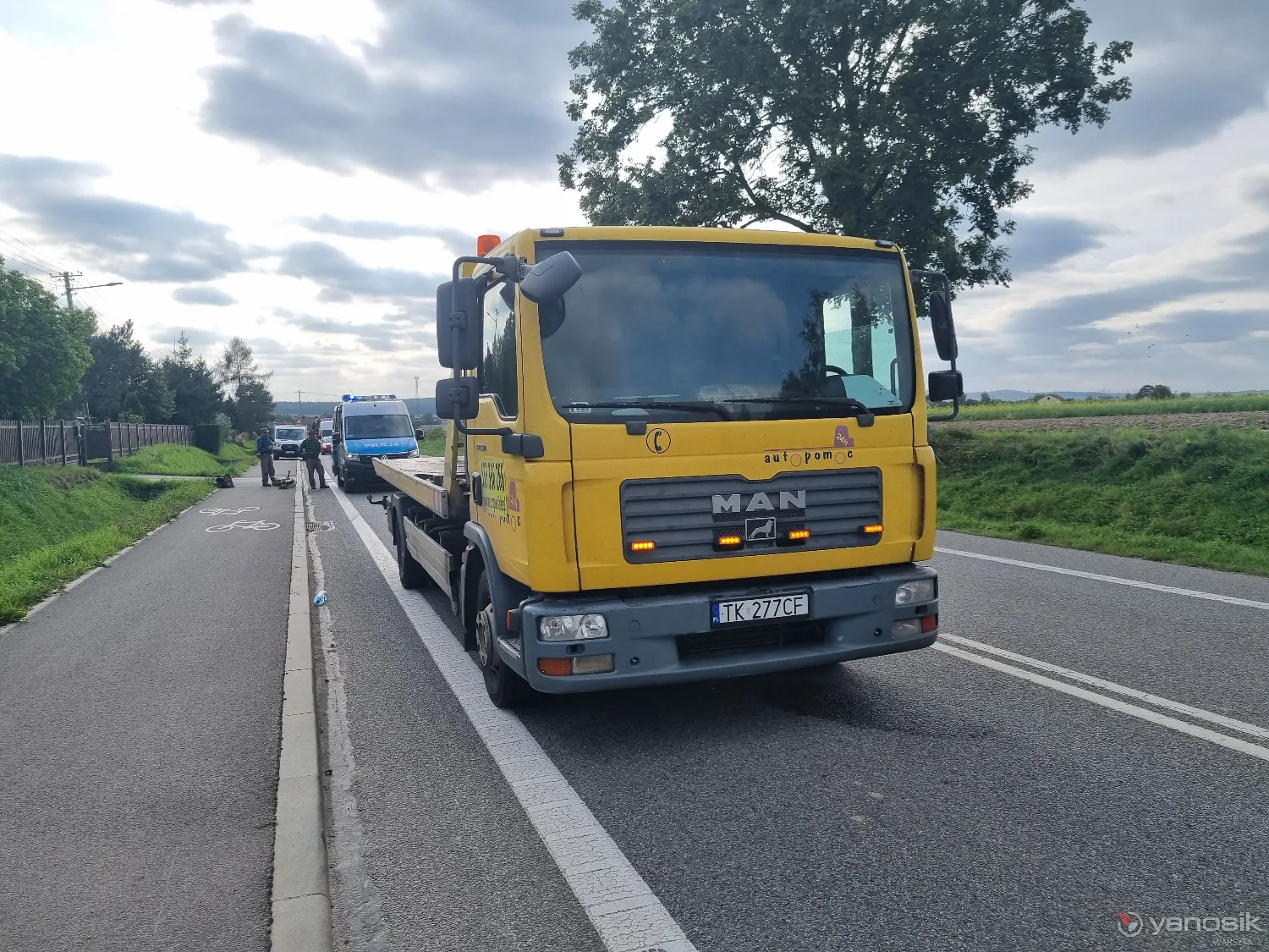 zdjęcie przedstawiające Pomoc drogowa Kielce/Jędrzejów