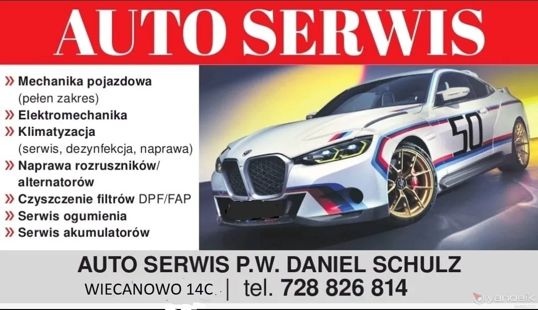 zdjęcie przedstawiające AUTO SERWIS P.W. DANIEL SCHULZ