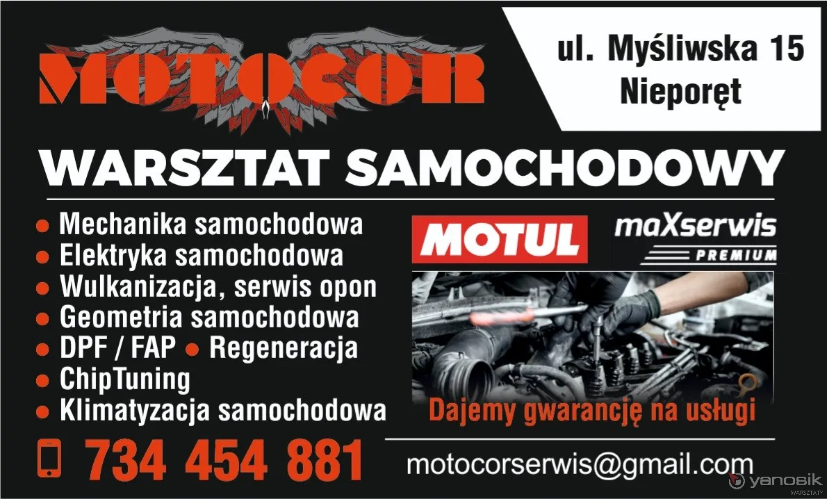 zdjęcie przedstawiające Autoserwis Motocor