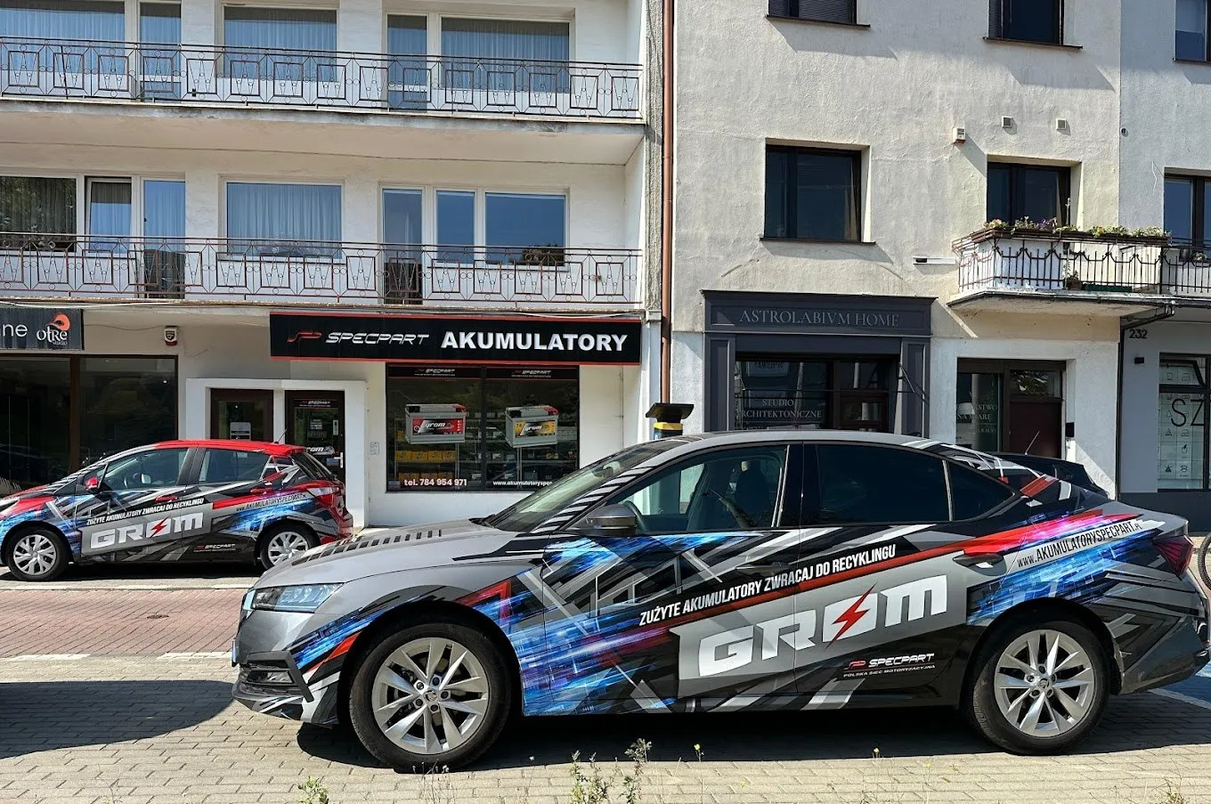 zdjęcie przedstawiające Akumulatory Specpart Gdynia Aleja Zwycięstwa