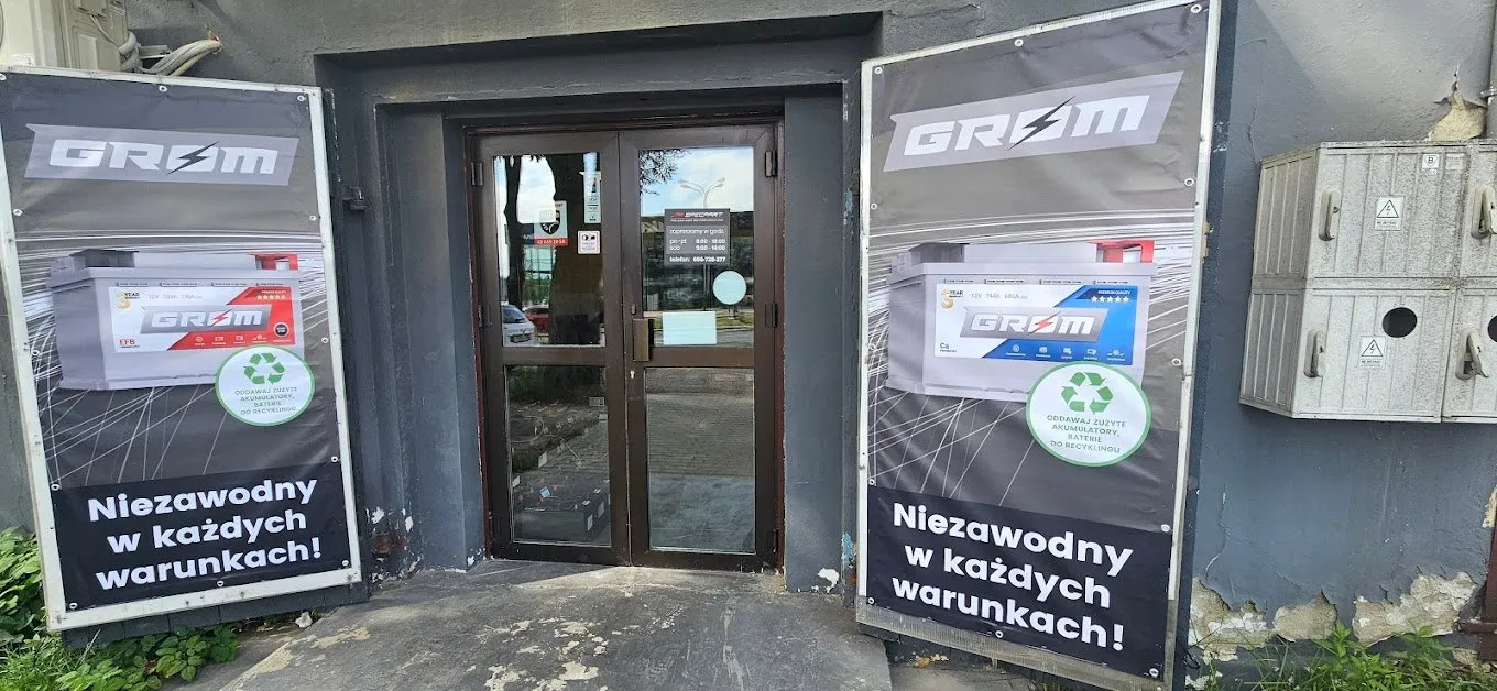 zdjęcie przedstawiające Akumulatory Specpart Łódź Brzezińska