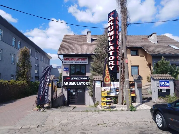 zdjęcie przedstawiające Akumulatory Specpart Warszawa Aleja Krakowska 