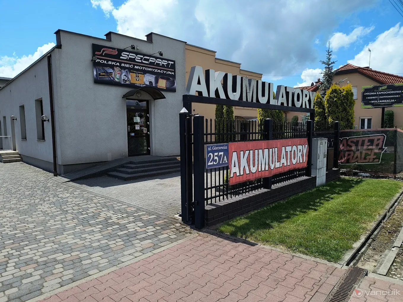 zdjęcie przedstawiające Akumulatory Specpart Warszawa Górczewska