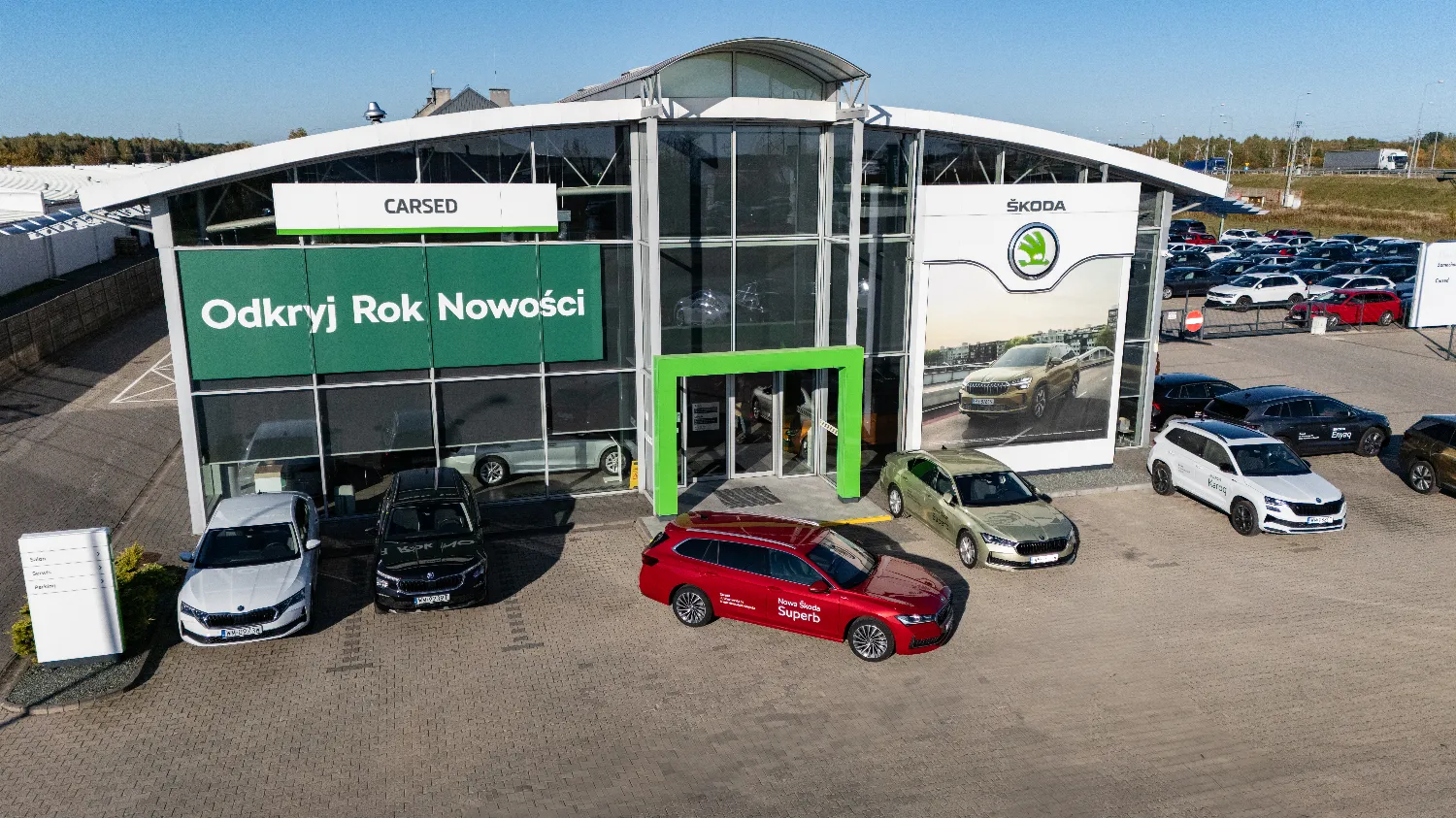 zdjęcie przedstawiające Autoryzowany Serwis Skoda i Volkswagen Samochody Osobowe- CARSED