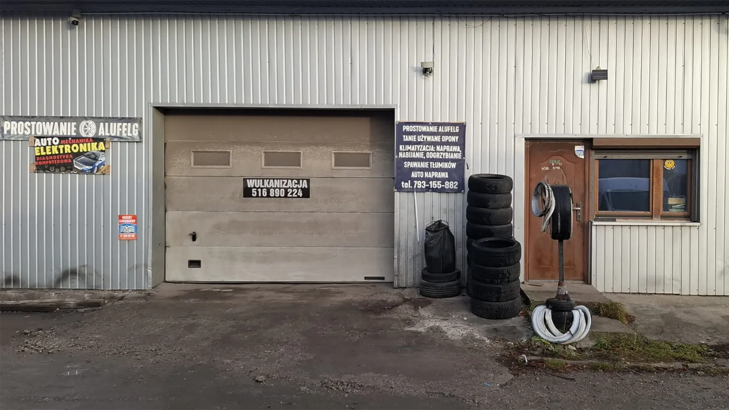 zdjęcie przedstawiające WULKANIZACJA opony nowe/używane, prostowanie felg