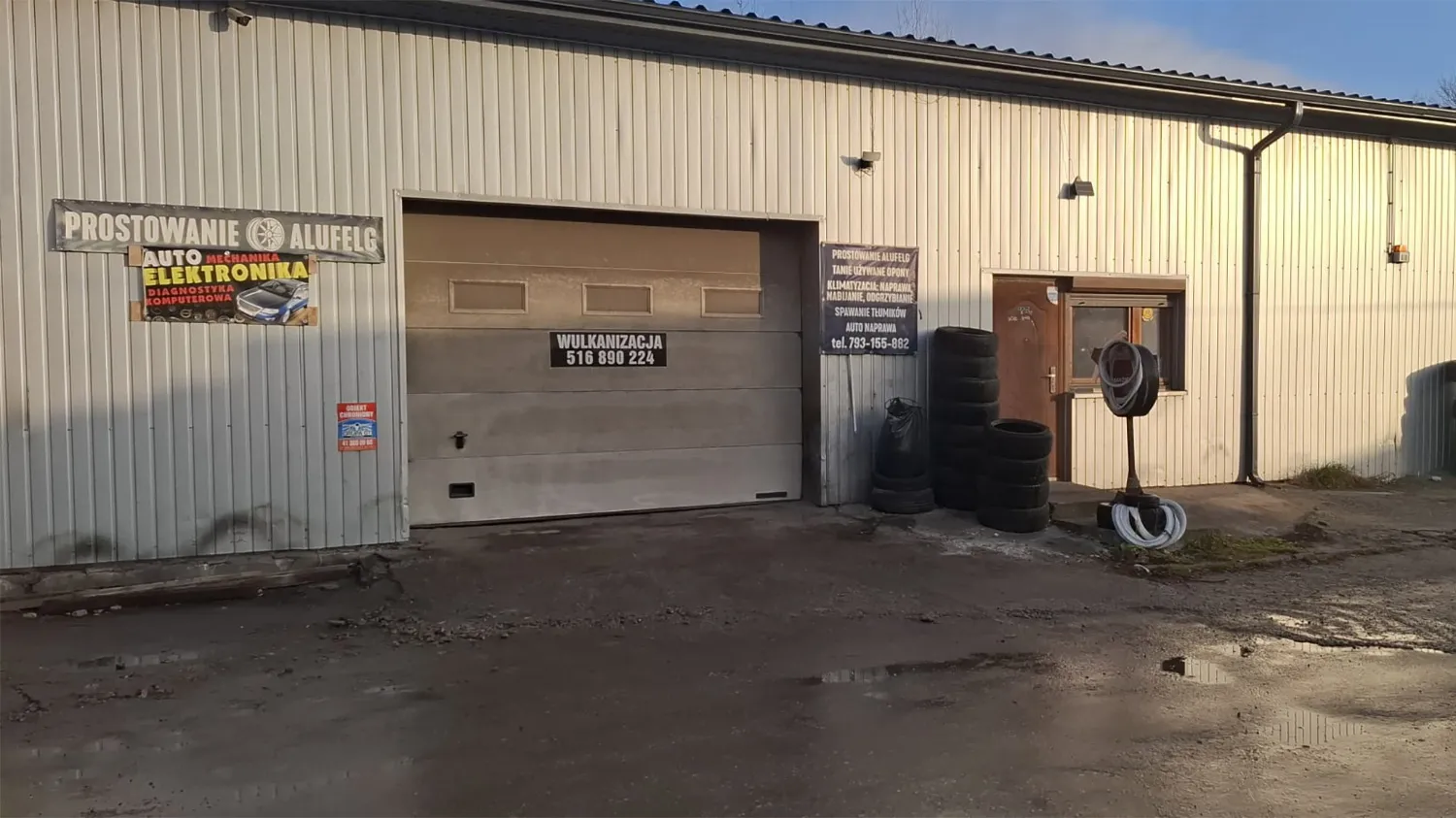 zdjęcie przedstawiające WULKANIZACJA opony nowe/używane, prostowanie felg