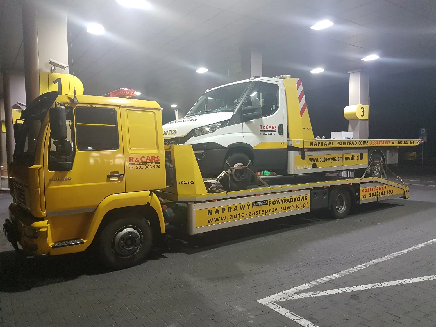 zdjęcie przedstawiające Pomoc Drogowa R&CARS Robert Edward Zaorski