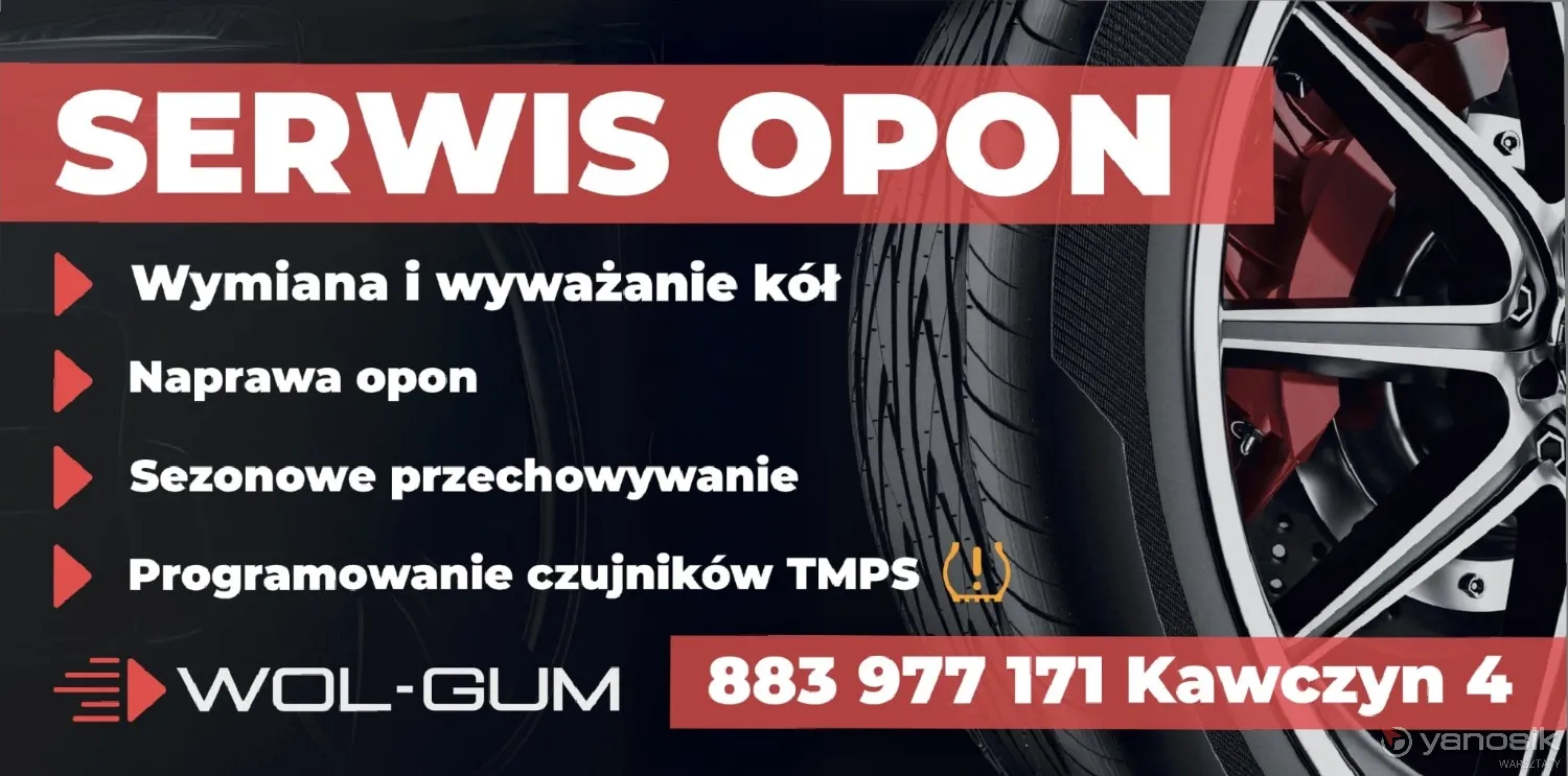 zdjęcie przedstawiające Wol-Gum Serwis Opon Wulkanizacja