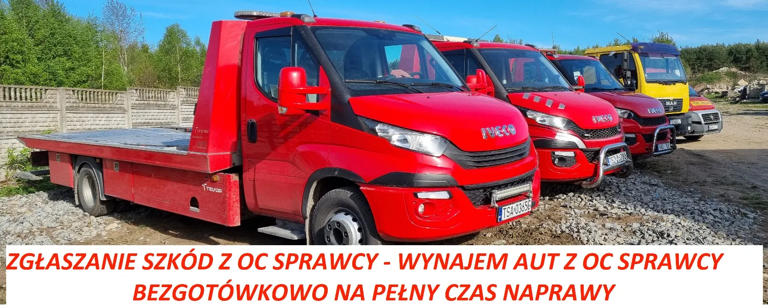 zdjęcie przedstawiające Pomoc Drogowa 24H, holowanie z OC Sprawcy 