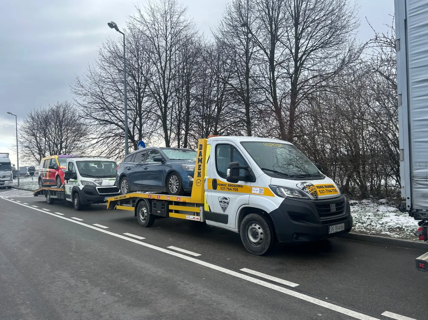 zdjęcie przedstawiające Pomoc Drogowa DAMEK 24/7 Damian Biela
