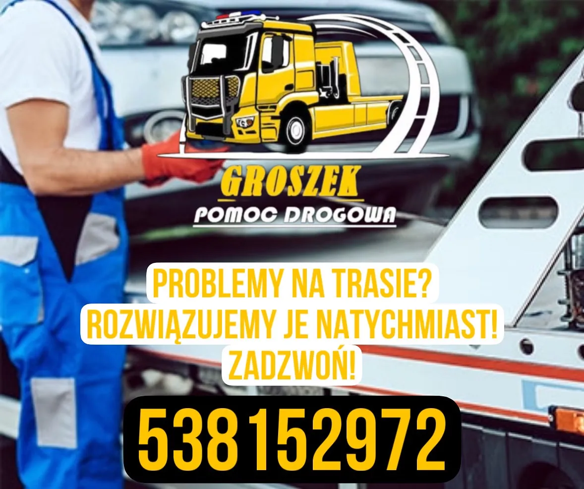 zdjęcie przedstawiające Pomoc Drogowa Groszek