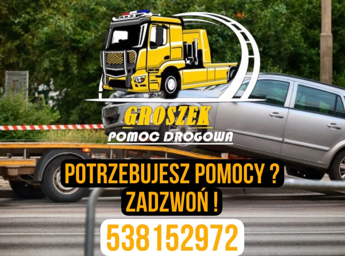 zdjęcie przedstawiające Pomoc Drogowa Groszek