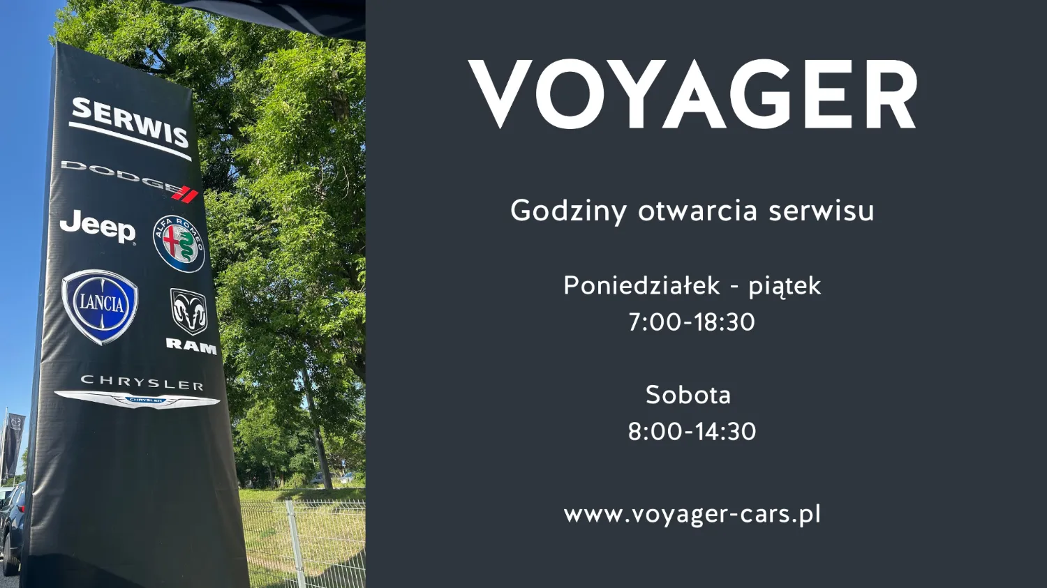 zdjęcie przedstawiające Jeep Alfa Romeo Voyager Poznań