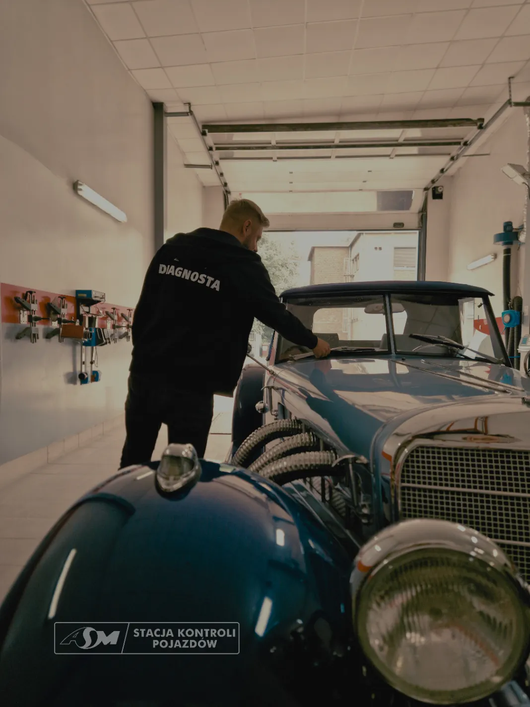 zdjęcie przedstawiające Stacja Kontroli Pojazdów ASM