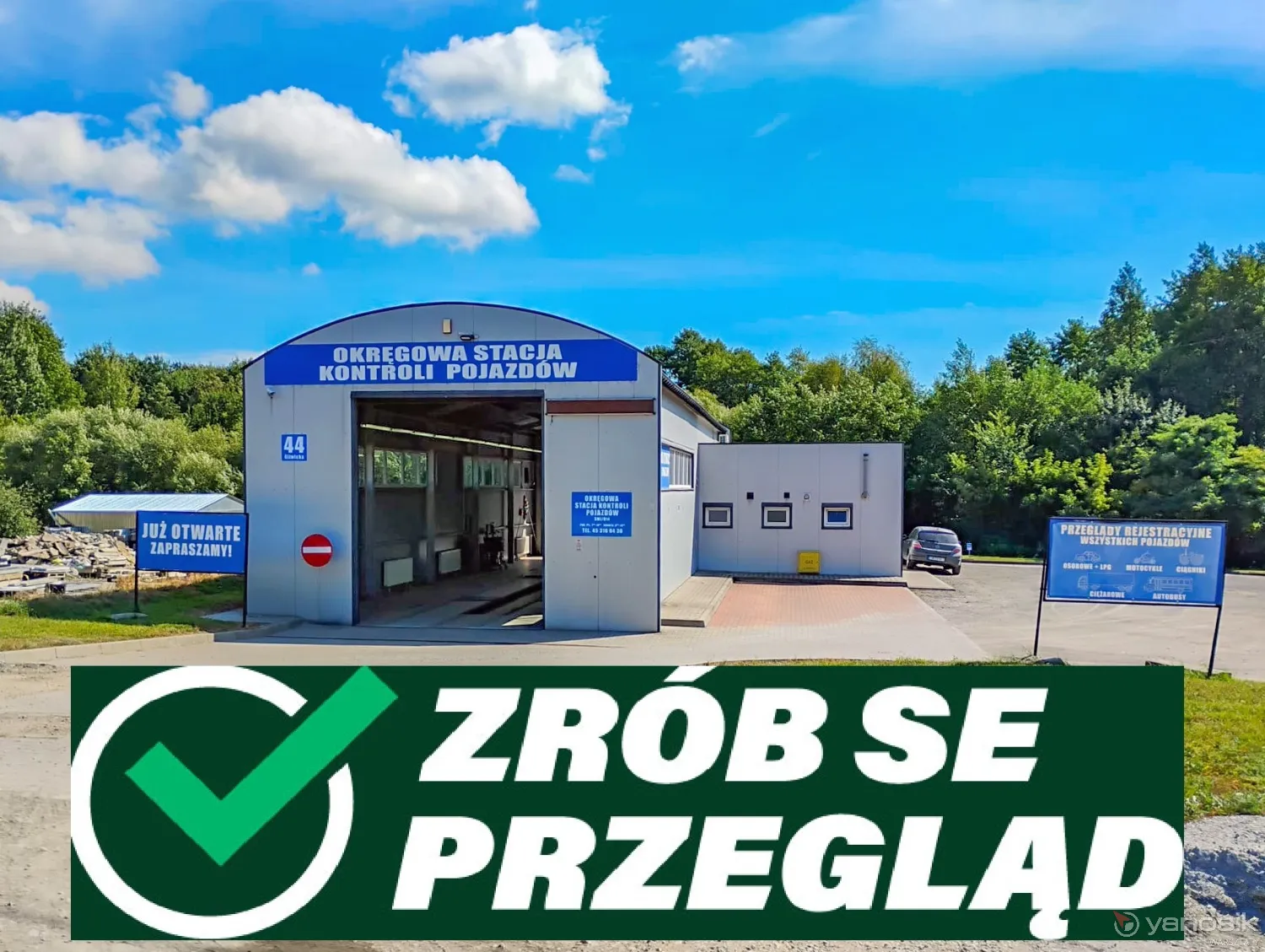 zdjęcie przedstawiające Okręgowa Stacja Kontroli Pojazdów - Orzesze