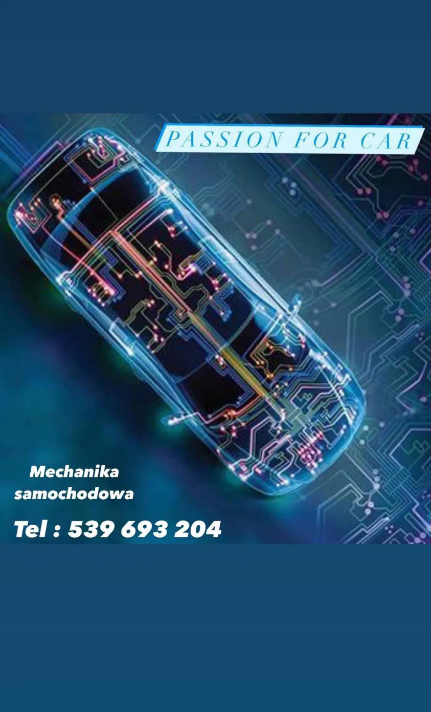 zdjęcie przedstawiające Mechanika pojazdowa z pasji do aut Mateusz Maziarz