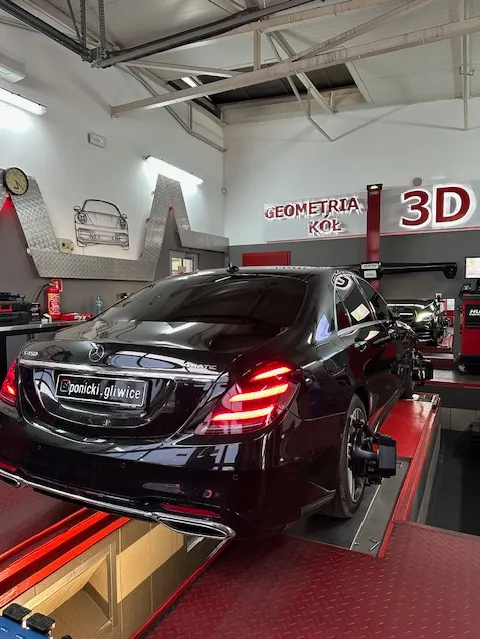 zdjęcie przedstawiające Stacja kontroli Pojazdów Serwis Samochodowy Geometria kół 3D Ponicki Diagnostic Gliwice