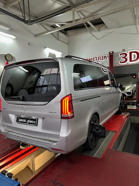 zdjęcie przedstawiające Stacja kontroli Pojazdów Serwis Samochodowy Geometria kół 3D Ponicki Diagnostic Gliwice