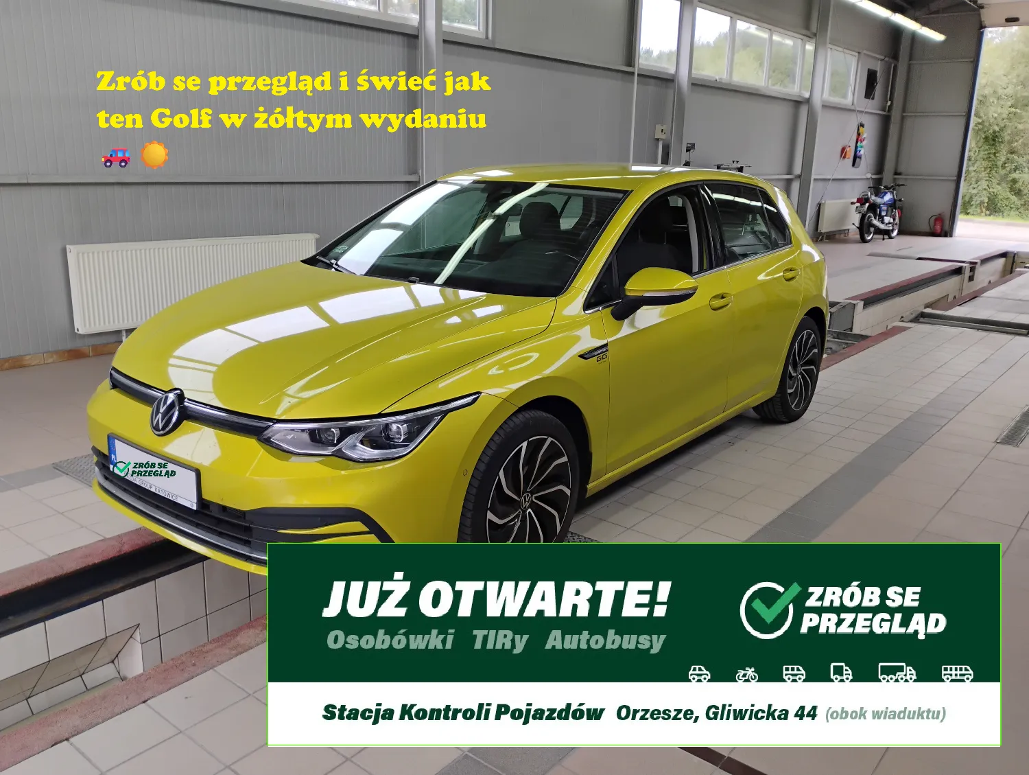 zdjęcie przedstawiające Okręgowa Stacja Kontroli Pojazdów - Orzesze