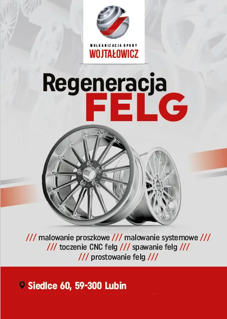zdjęcie przedstawiające Wojtałowicz - Wulkanizacja / Rent-a-car / Mechanika / Regeneracja felg