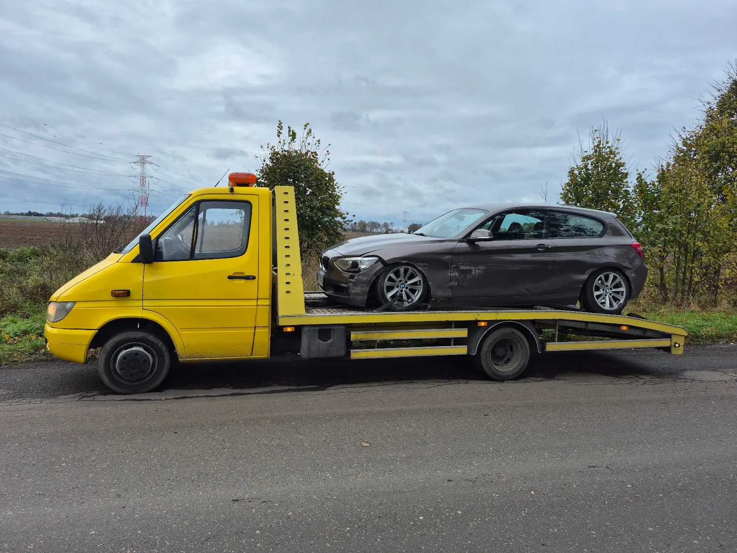 zdjęcie przedstawiające Holmax Pomoc drogowa A2 Pniewy - holowanie