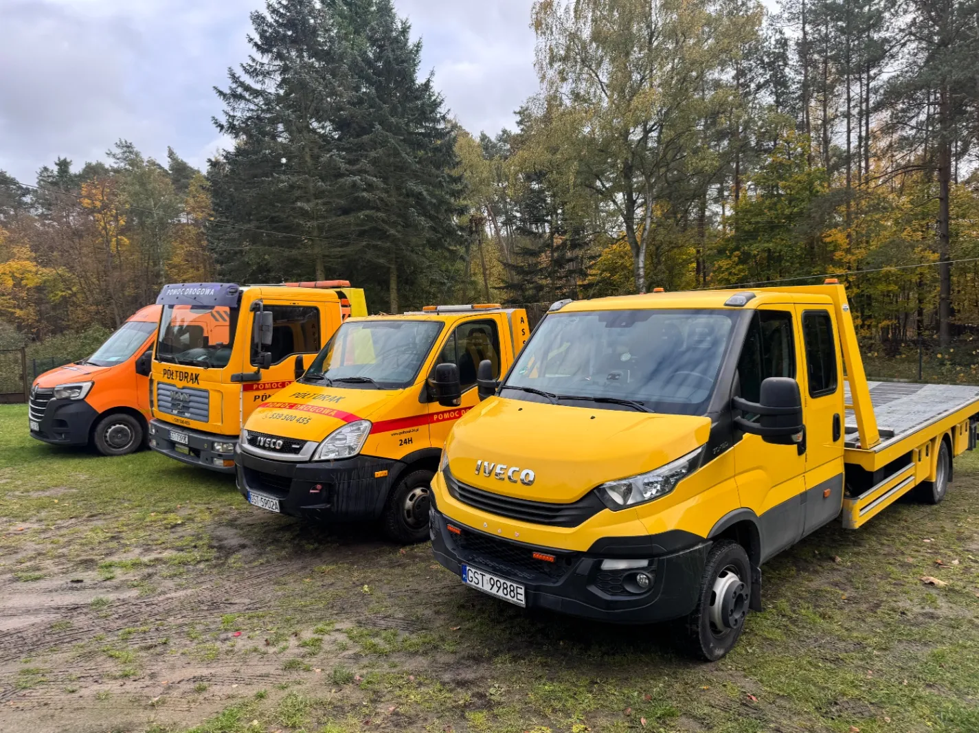 zdjęcie przedstawiające "Półtorak" Pomoc drogowa, mobilna wulkanizacja