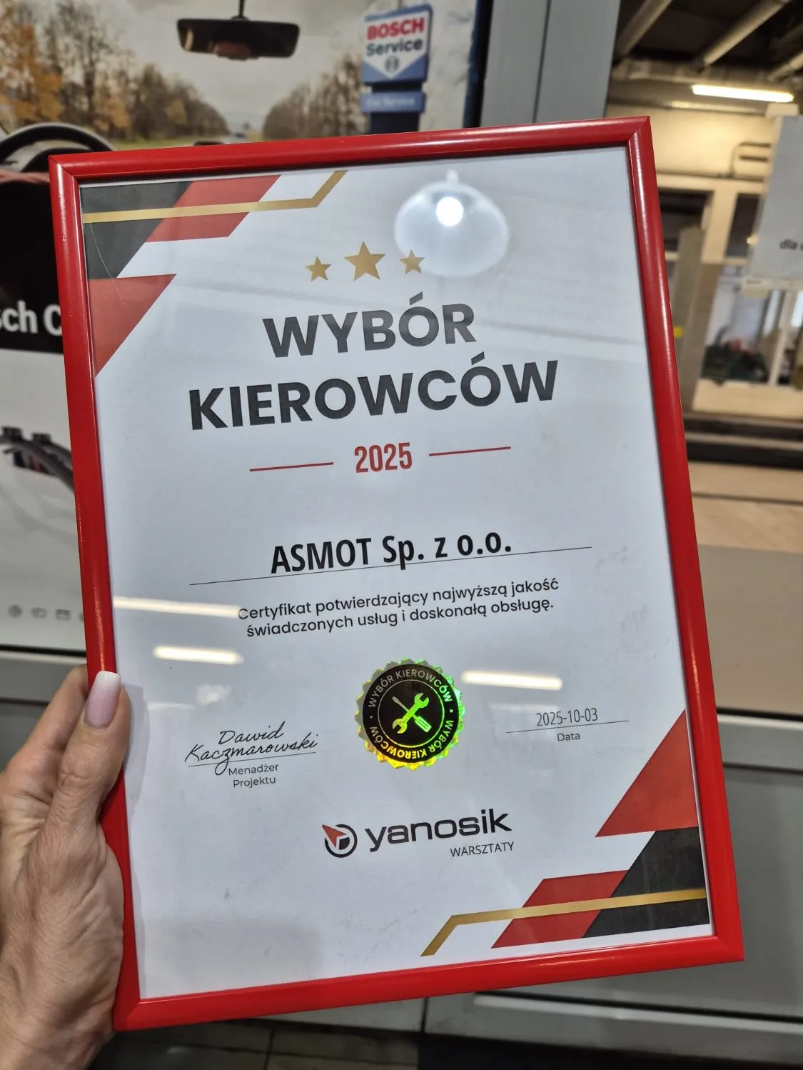 zdjęcie przedstawiające ASMOT Sp. z o.o.