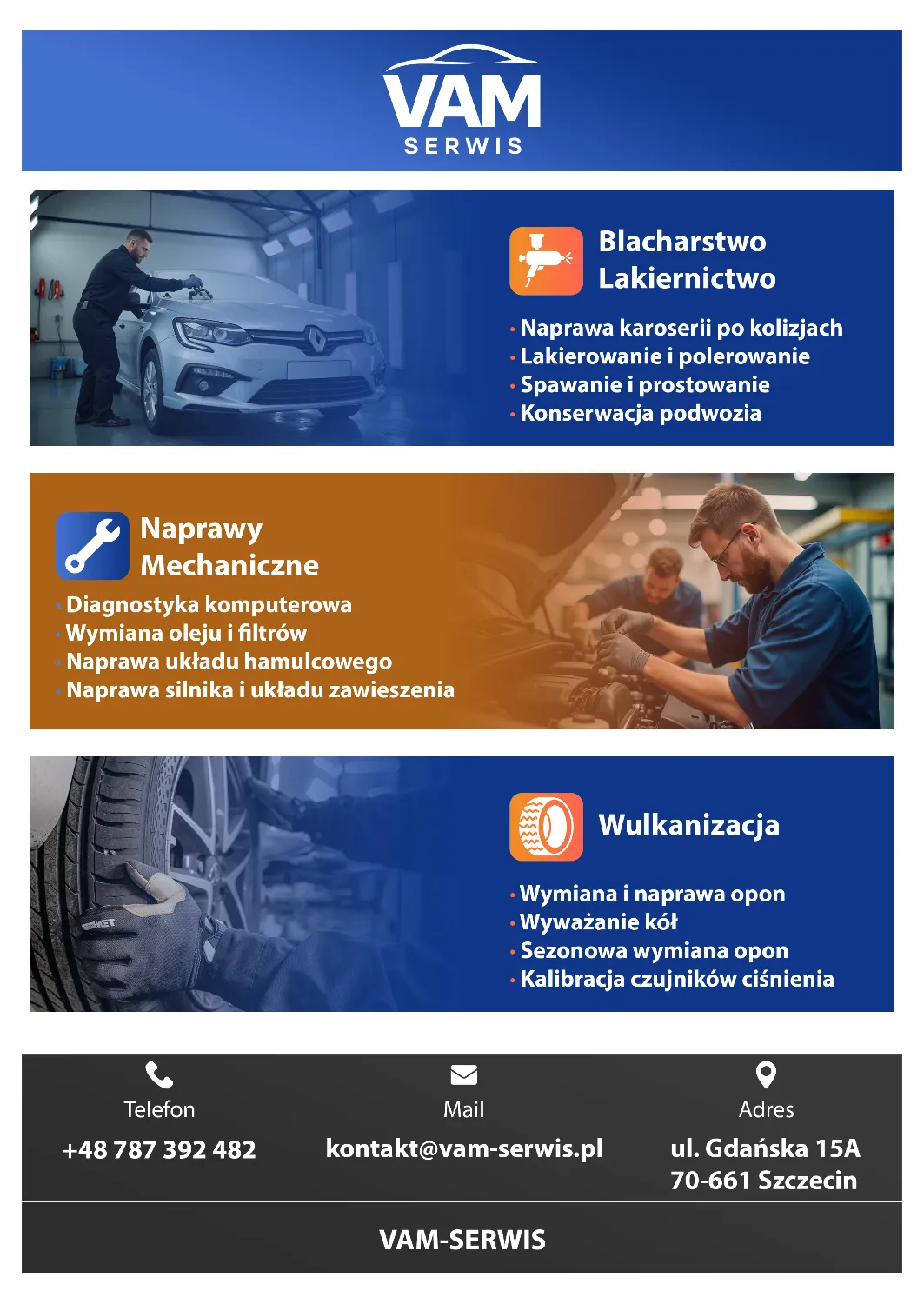 zdjęcie przedstawiające VAM SERWIS