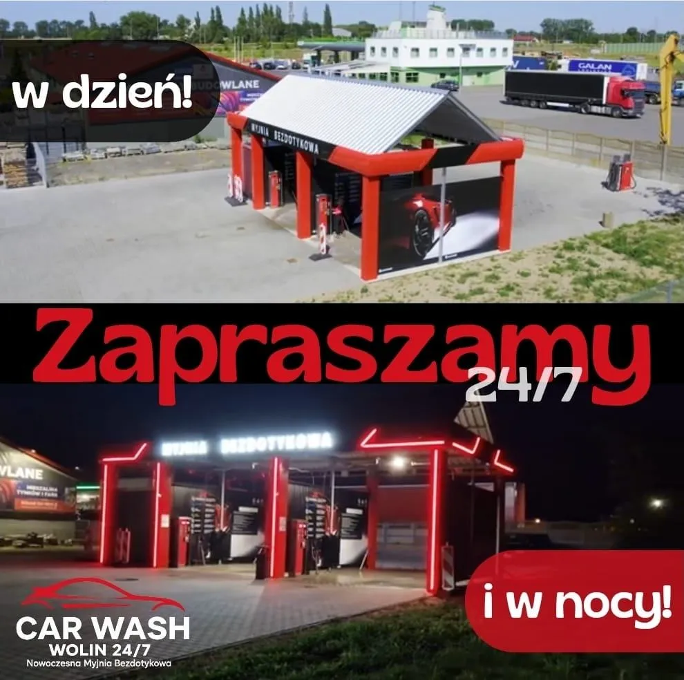 zdjęcie przedstawiające Myjnie MTM - Car Wash Wolin 24/7 
