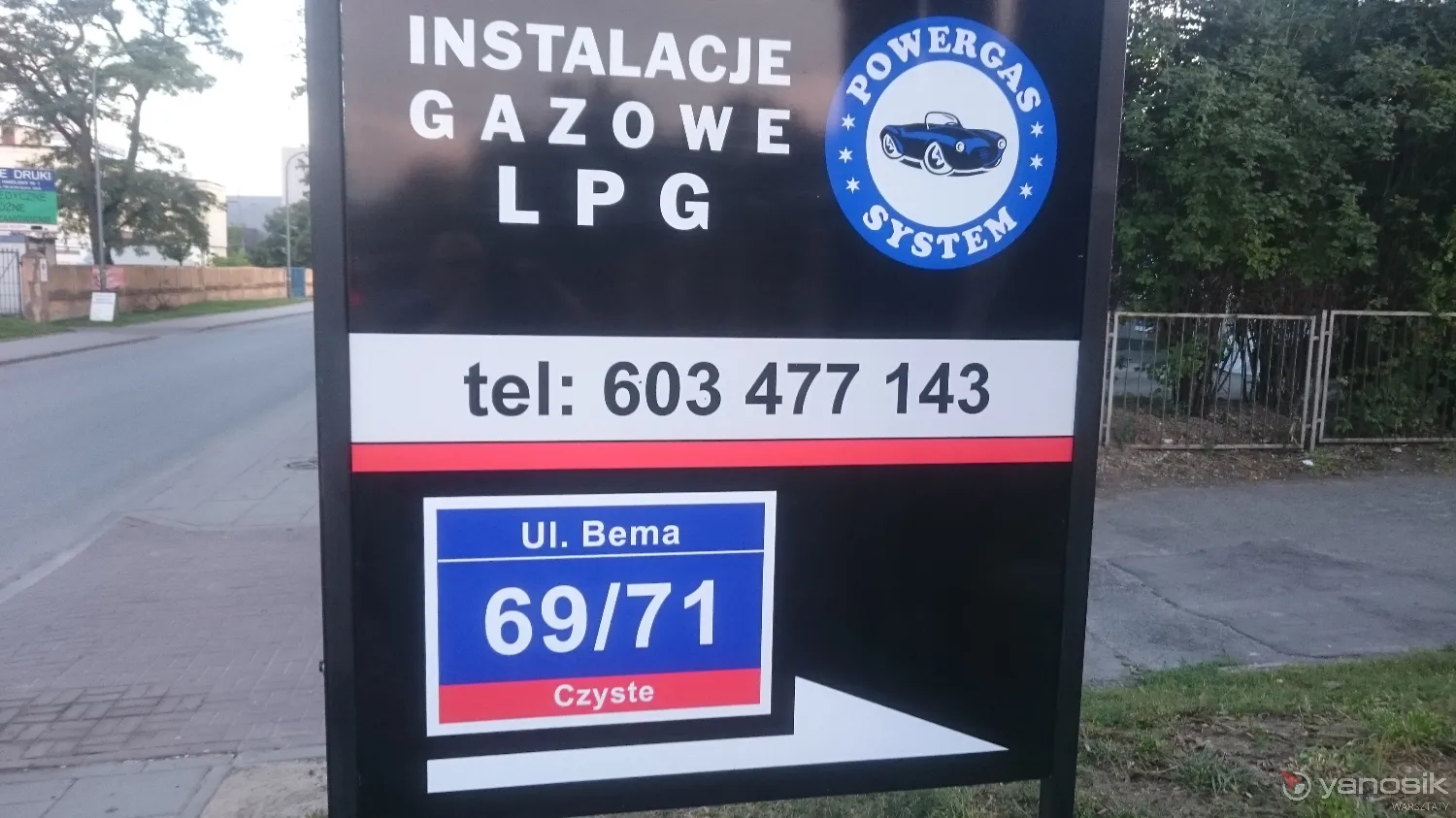 zdjęcie przedstawiające WARSZTAT SAMOCHODOWY POWERGAS SYSTEM PAWEŁ ŁACHETA