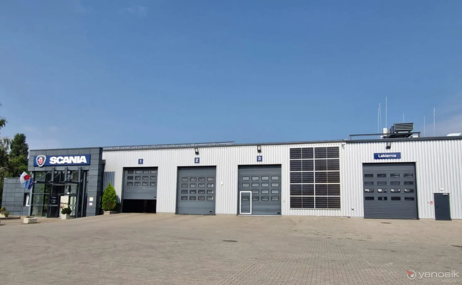 zdjęcie przedstawiające Scania Serwis Włocławek Hołowińscy - Scanserwis