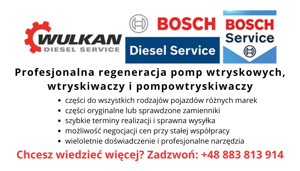 zdjęcie przedstawiające Bosch Diesel Service Wulkan Sp. z o.o.