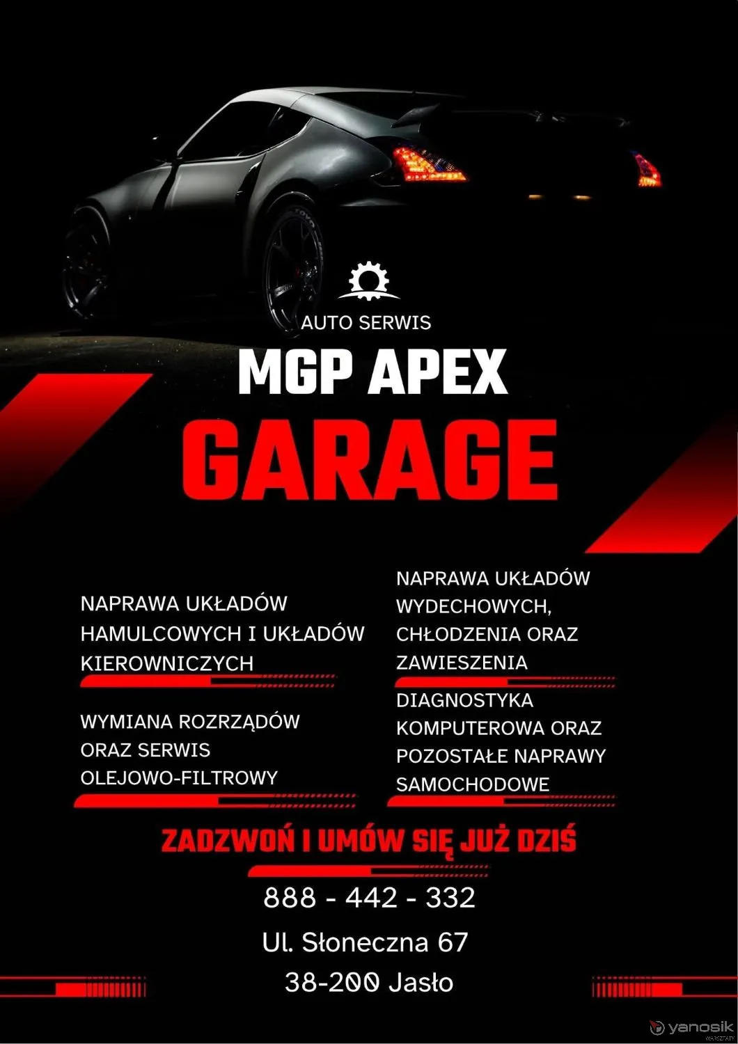 zdjęcie przedstawiające MGcars Auto-Serwis