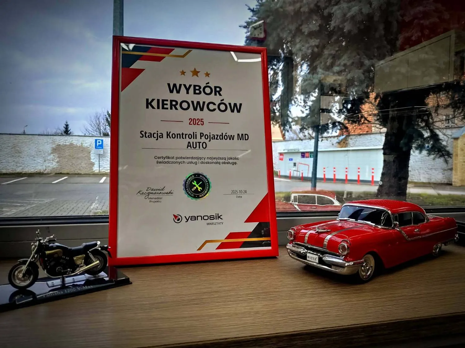 zdjęcie przedstawiające Stacja Kontroli Pojazdów MD AUTO