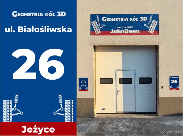 zdjęcie przedstawiające Geometria kół Poznań - John BEAN 3D