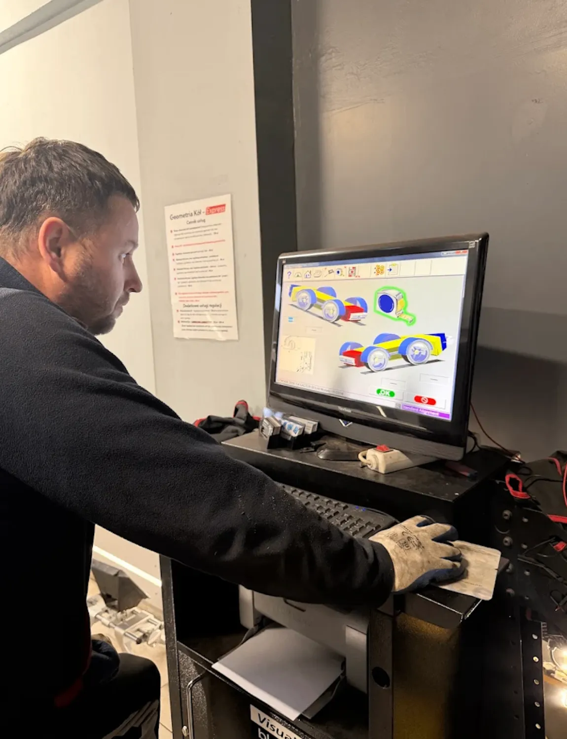zdjęcie przedstawiające Geometria kół Warszawa - John BEAN 3D