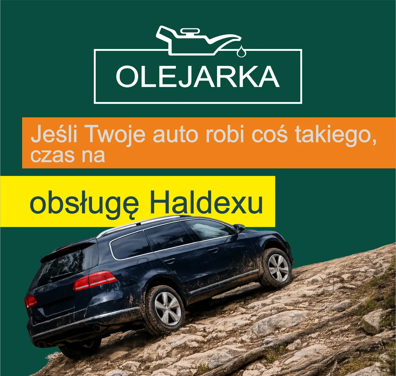 zdjęcie przedstawiające OLEJARKA - szybka wymiana oleju