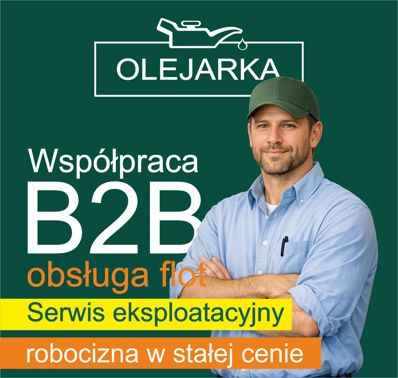 zdjęcie przedstawiające Olejarka - szybka wymiana oleju w Mierzynie