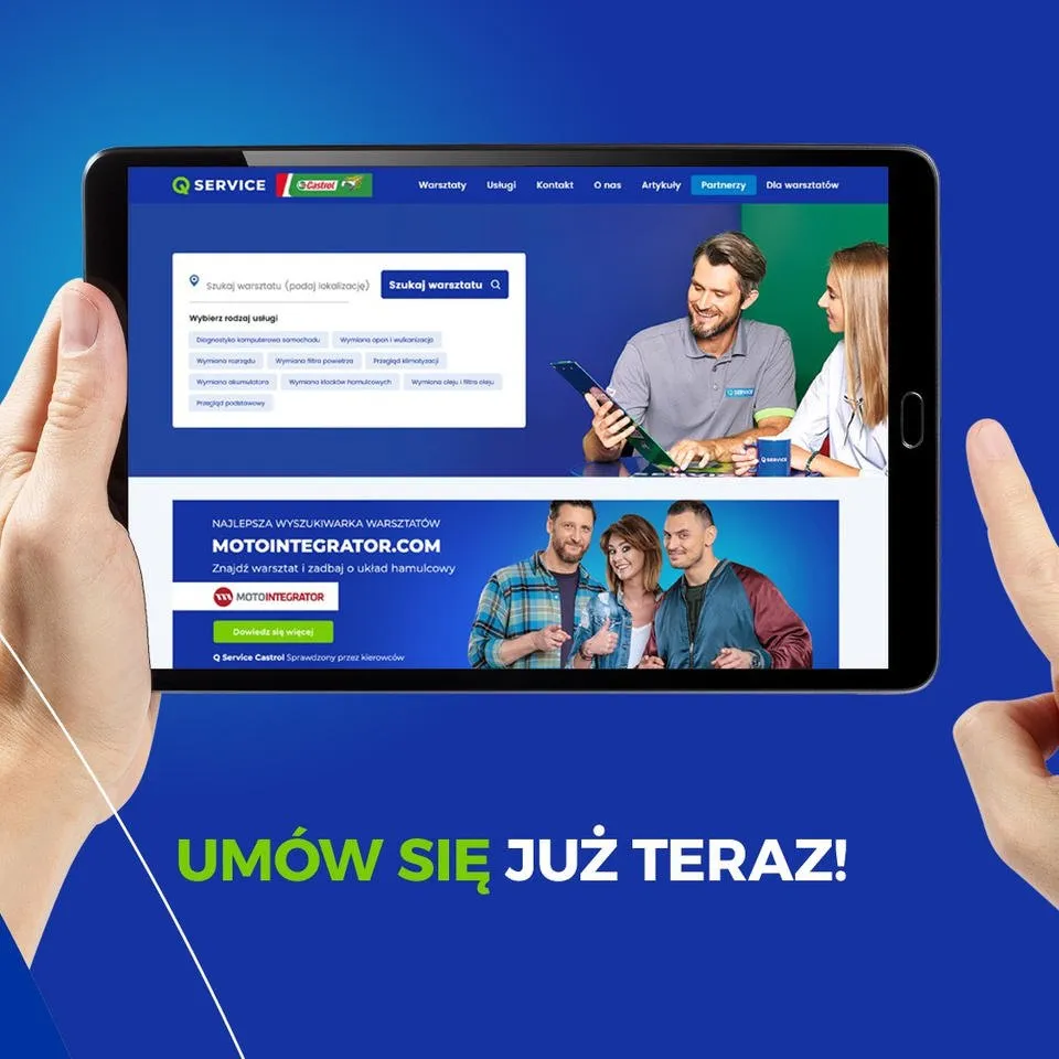 zdjęcie przedstawiające Q Serwis Castrol Inter Car Zgorzelec