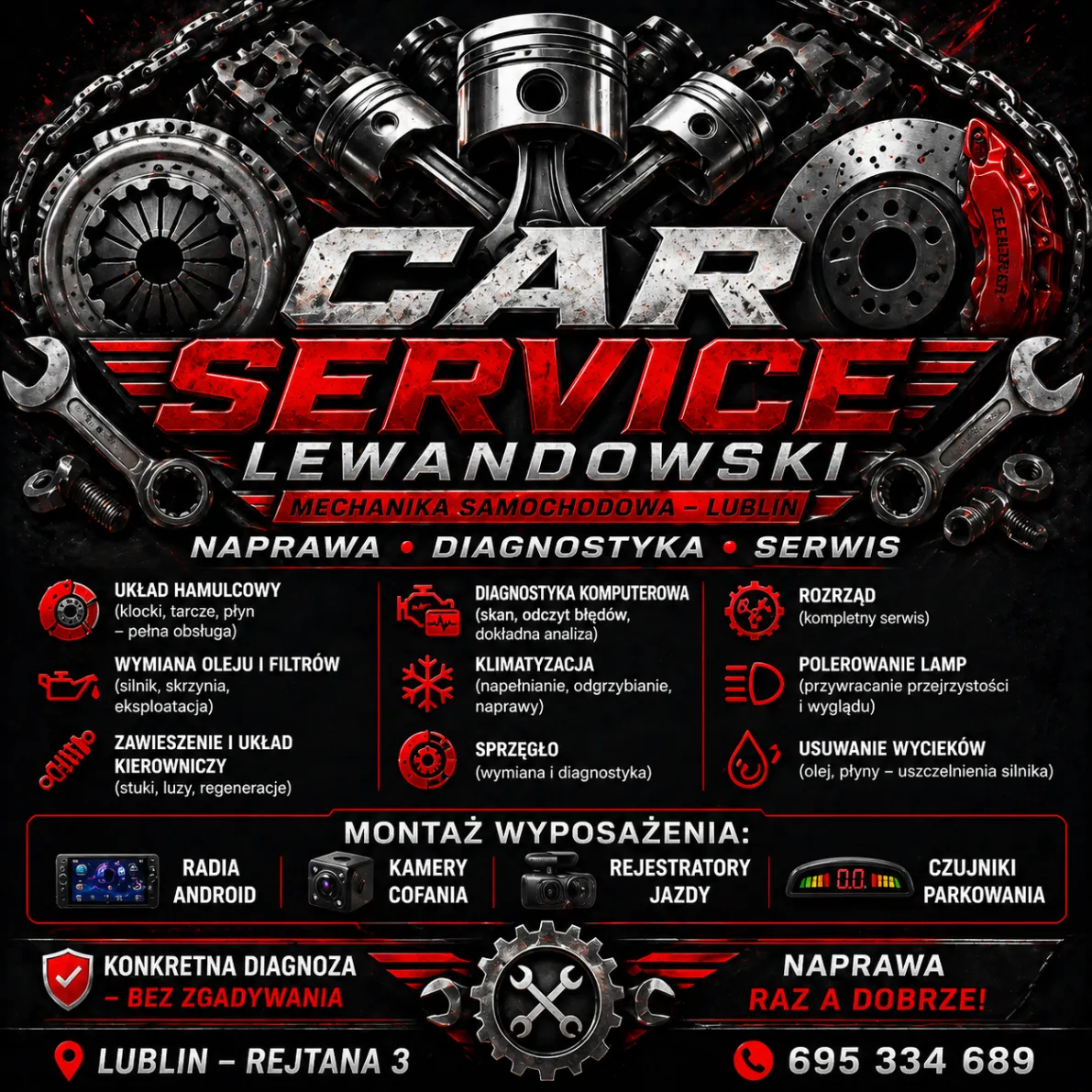 zdjęcie przedstawiające Car Service Lewandowski Warsztat samochodowy
