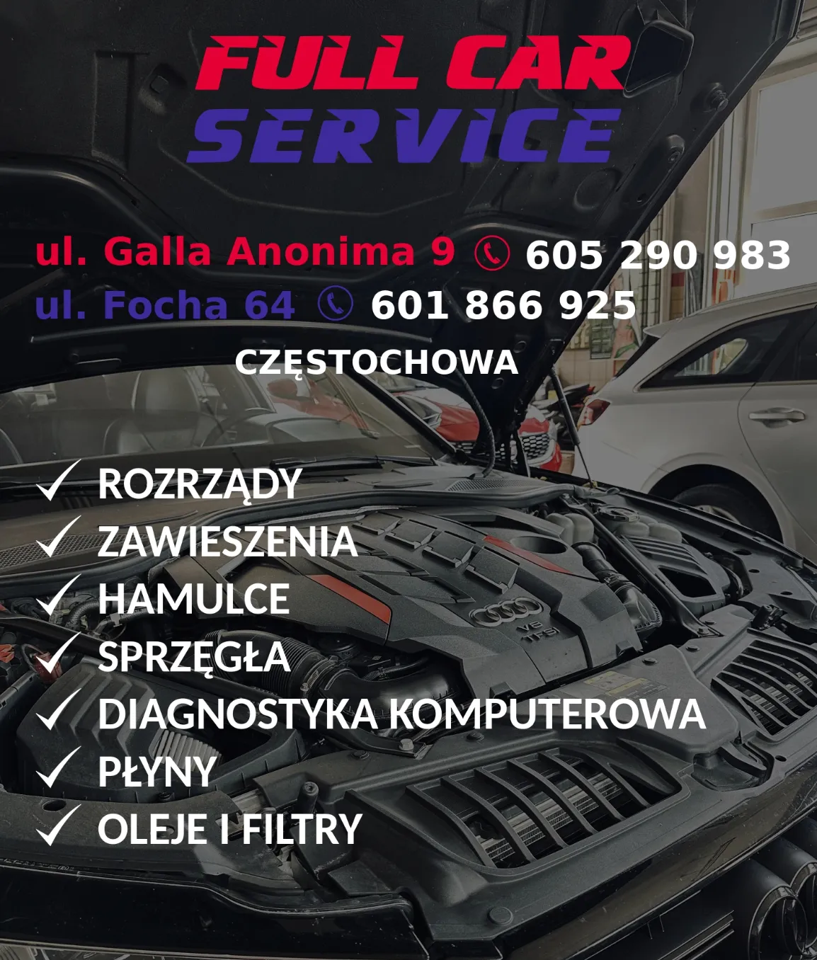 zdjęcie przedstawiające Full Car Service Jarosław Augustyńczyk