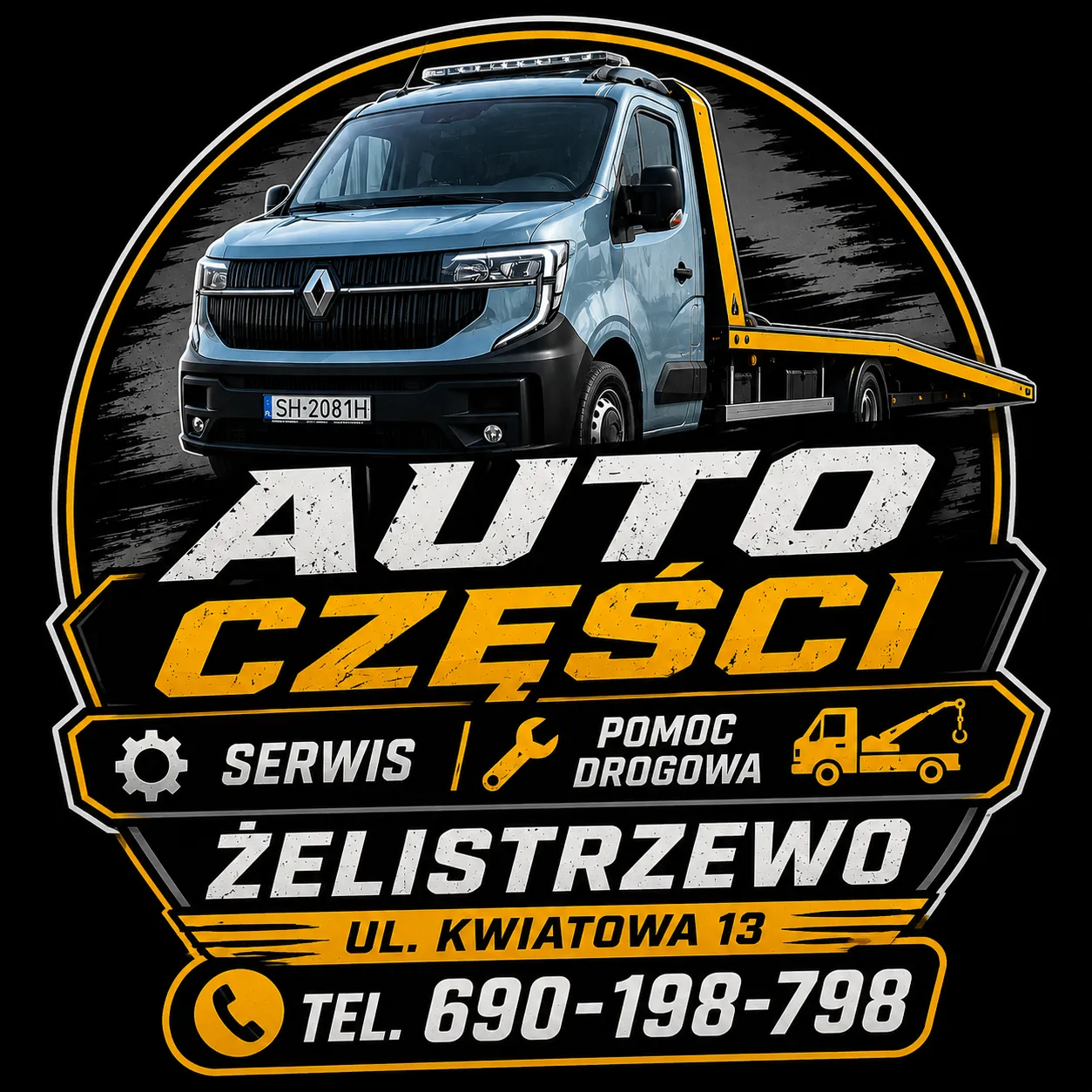 zdjęcie przedstawiające Auto części serwis wulkanizacja klimatyzacja