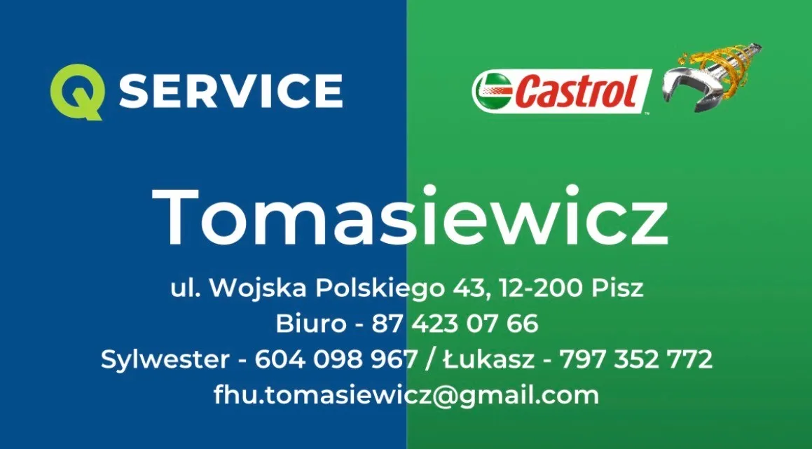 zdjęcie przedstawiające Q-SERVICE TOMASIEWICZ
