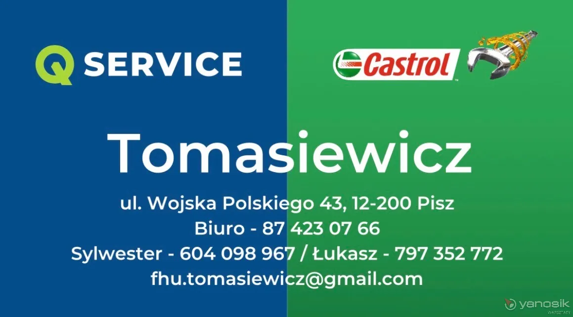 zdjęcie przedstawiające Q-SERVICE TOMASIEWICZ