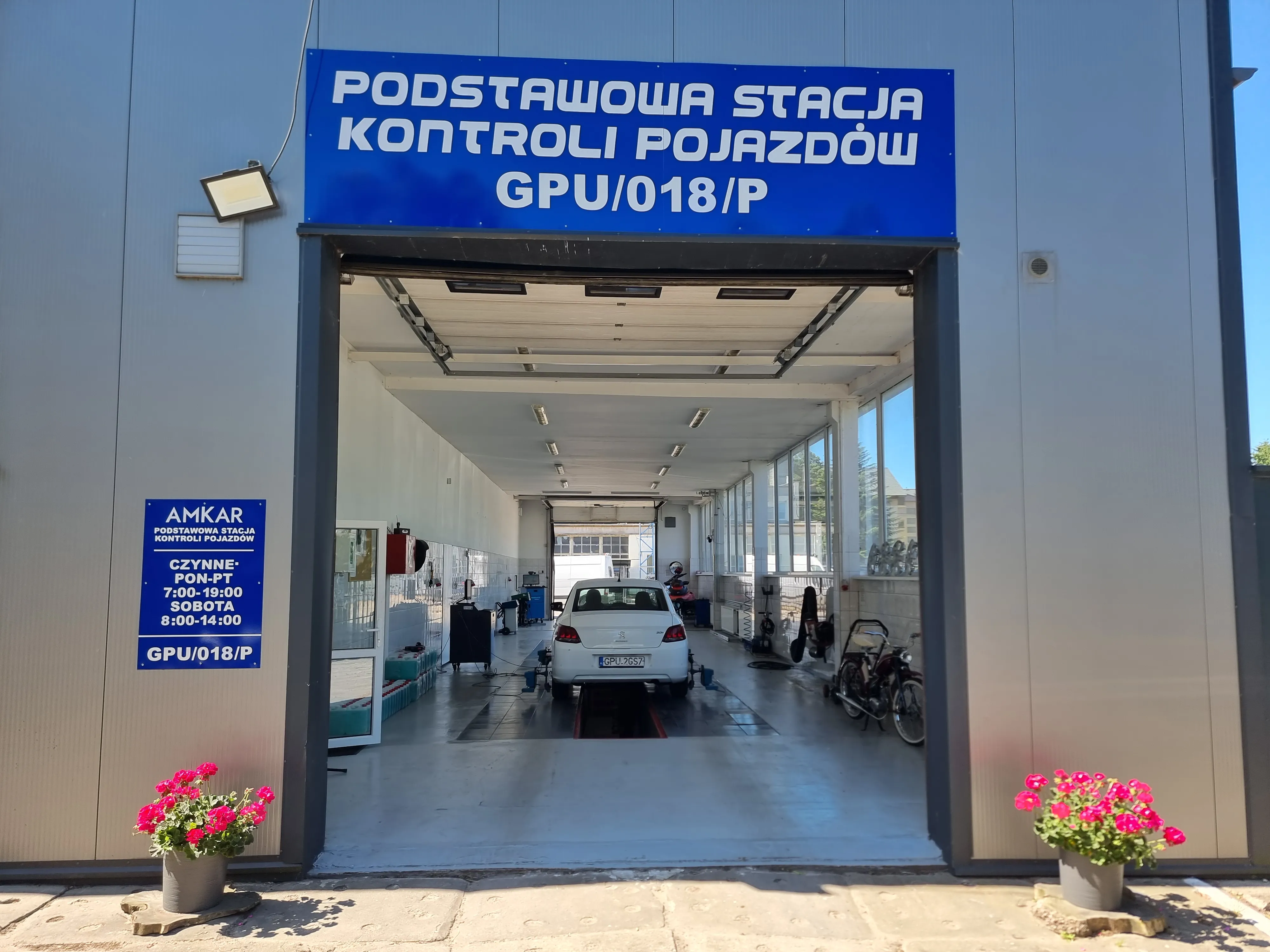 zdjęcie przedstawiające Stacja Kontroli Pojazdow Amkar