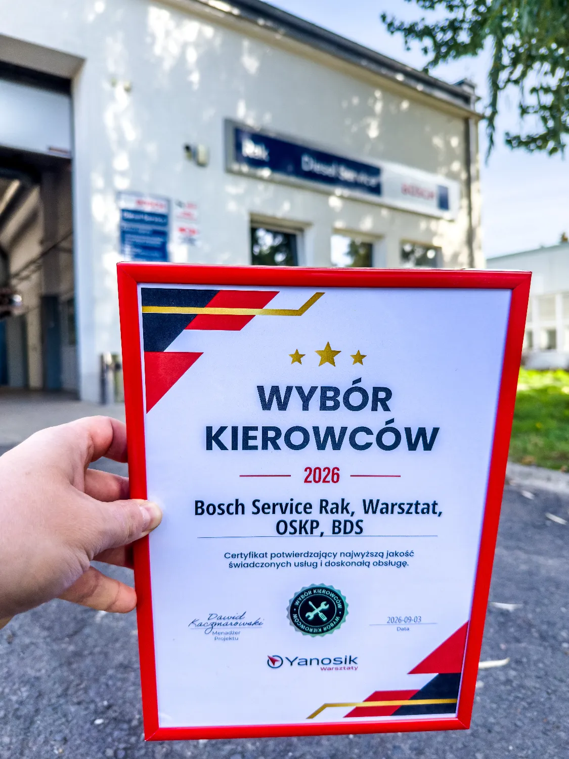 zdjęcie przedstawiające Bosch Service Rak