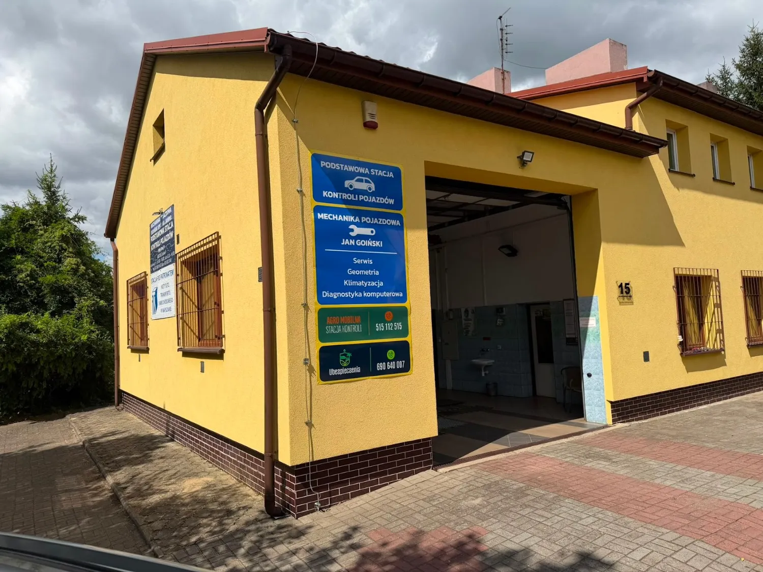 zdjęcie przedstawiające Podstawowa Stacja Kontroli Pojazdów -Mechanika Pojazdowa Goiński - Kleczew 